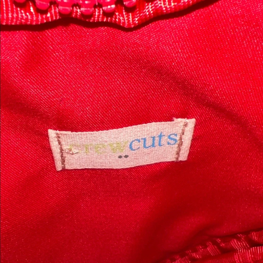 Crewcuts Factory Heart-Shaped Plaid Kids Bag